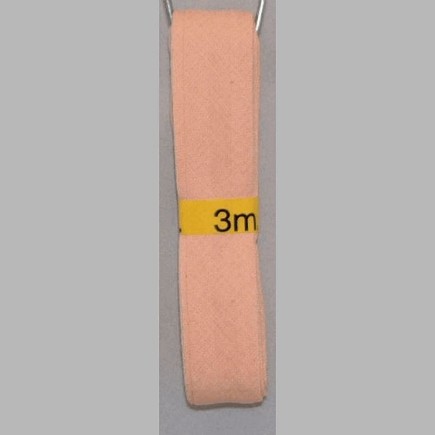 biais couleur orange clair 20 mm longueur 3 mètres
