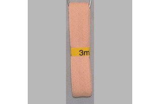 biais couleur orange clair 20 mm longueur 3 mètres