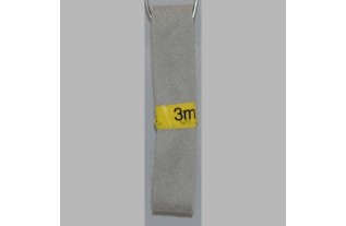 bias binding dark grey color 20 mm length 3 m