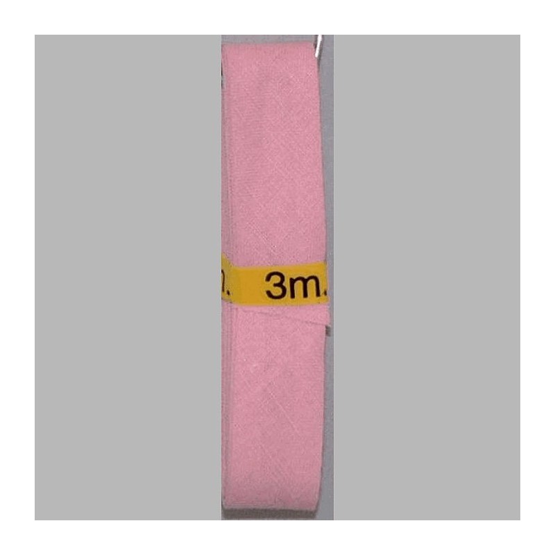 bias binding color pink 20 mm length 3 meter