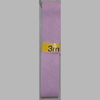 biais couleur violet clair 20 mm longueur 3 mètres