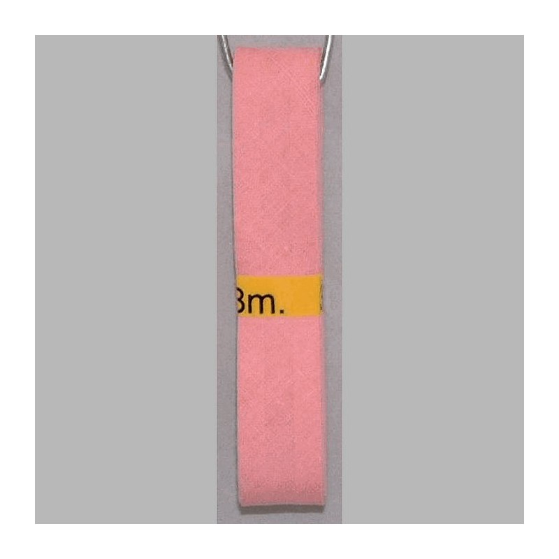 biaisband kleur midden roze 20 mm lengte 3 meter