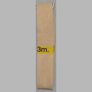 bias binding color light brown 20 mm length 3 meter
