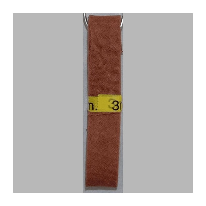 biais couleur brune 20 mm longueur 3 mètres