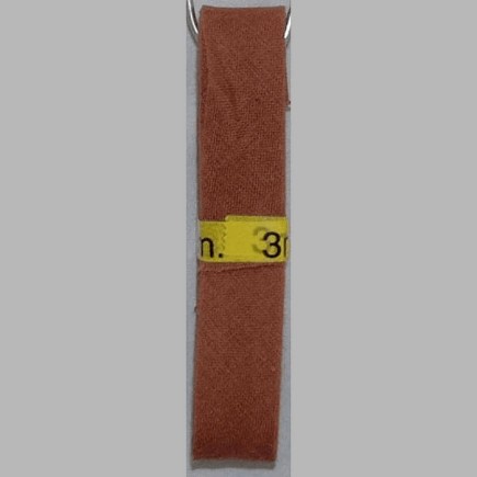 biaisband kleur bruin 20 mm lengte 3 meter