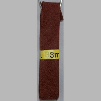 biais couleur brun foncé 20 mm longueur 3 mètres