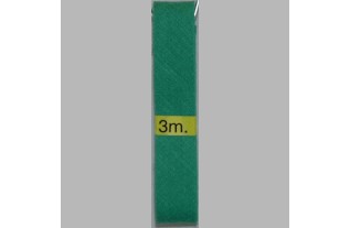 biais couleur verte 20 mm longueur 3 mètres