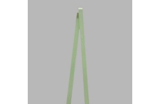 lint van satijn kleur licht groen breedte 15 mm