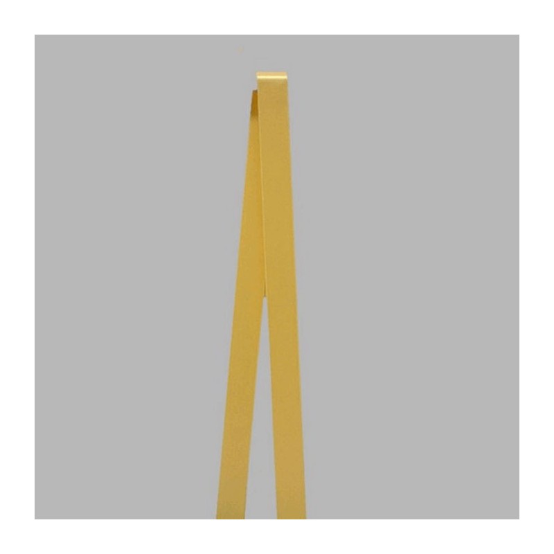 ribbon of satin color yellow width 25 mm