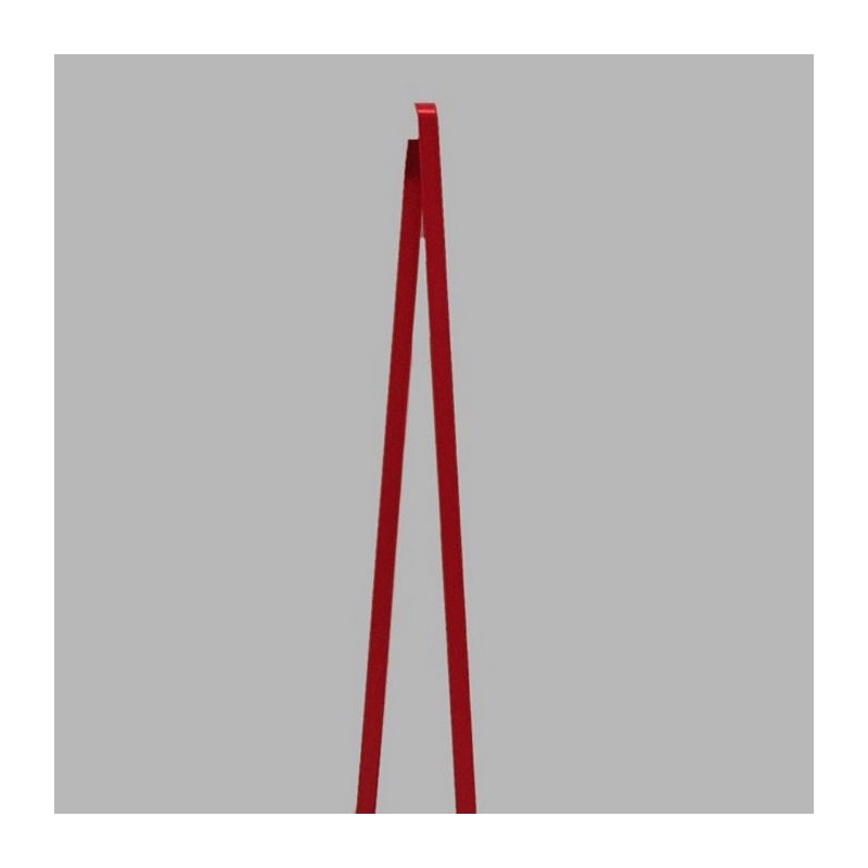 ruban de satin couleur rouge largeur 10 mm