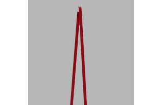 ribbon of satin color red width 10 mm