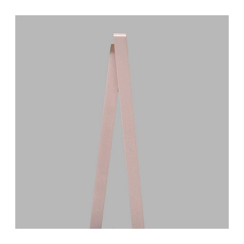 ribbon of satin color baby pink width 10-25 mm