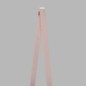 ribbon of satin color baby pink width 10-25 mm