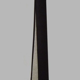 ceinture couleur noir satin largeur 50 mm longueur 4,70 mètres