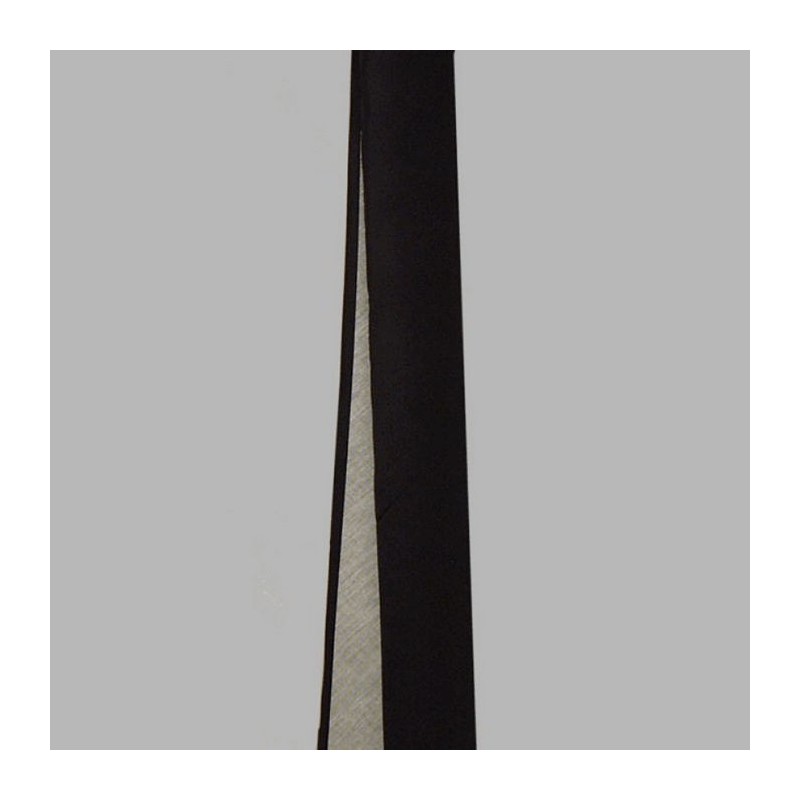 ceinture couleur noir satin largeur 50 mm longueur 4,70 mètres