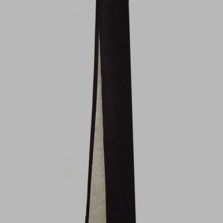 broekband kleur zwart satijn breedte 50 mm lengte 4,70 meter