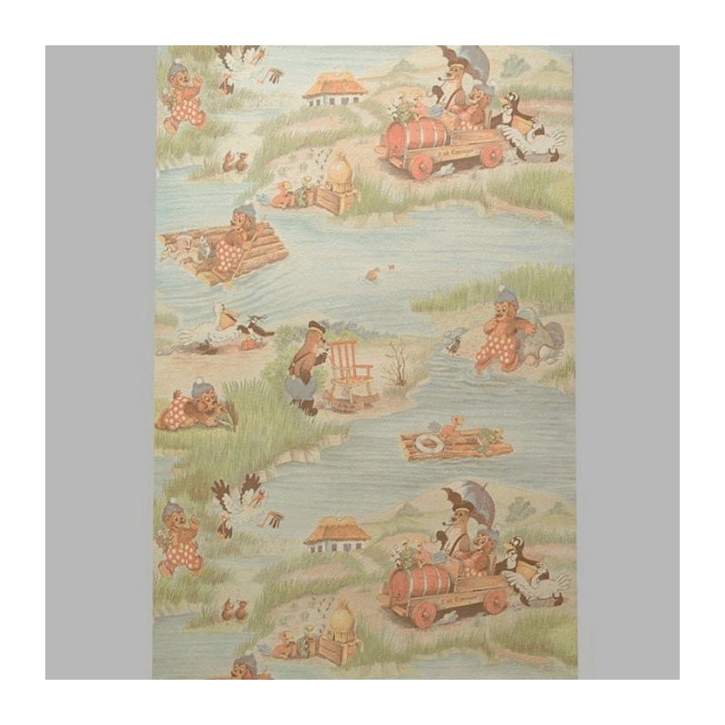 papier peint pour chambre d'enfant design ours et taupes papier peint pour chambre d'enfant design ours et taupes