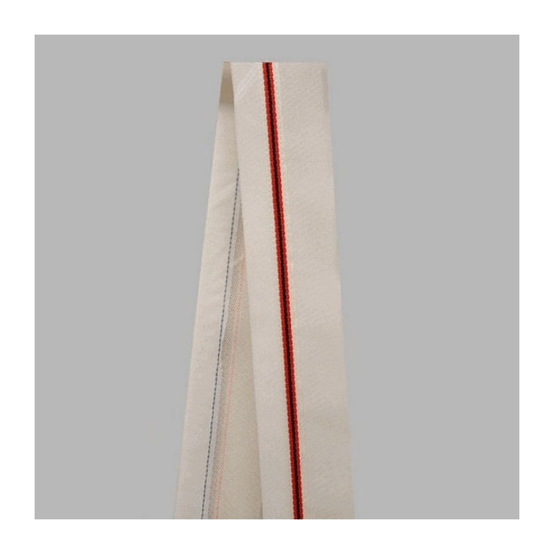 lendenband voor kleding wit lengte 150 cm breedte 60 mm