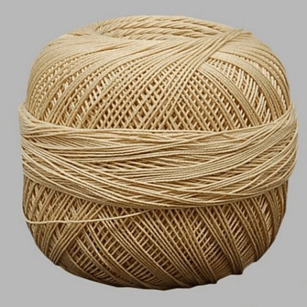 tricoter et crochet-fil No 10 Annell couleur crème 500 metre
