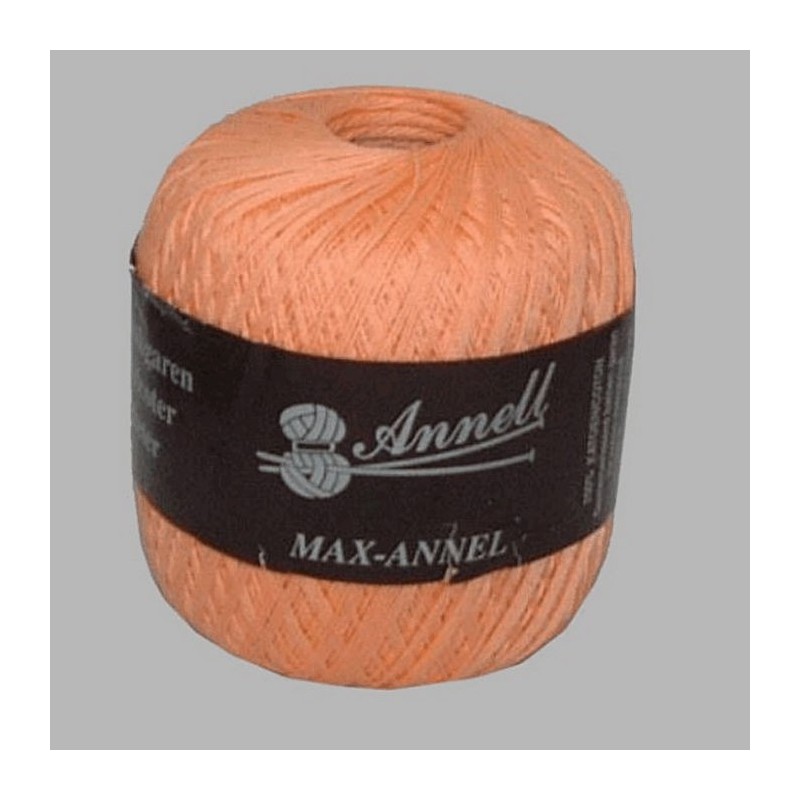 tricoter et crochet-fil Annell couleur saumon 550 m
