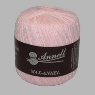 brei en haakgaren Annell kleur licht roze 550 m