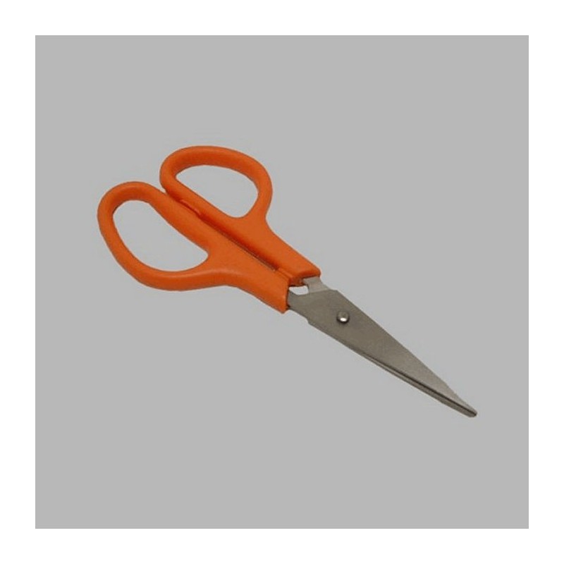 embroidery scissors color orange length 13 cm