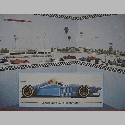 kinderkamer decoraties van frieze frame design Grand prix B