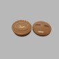 Bouton brun 25 mm