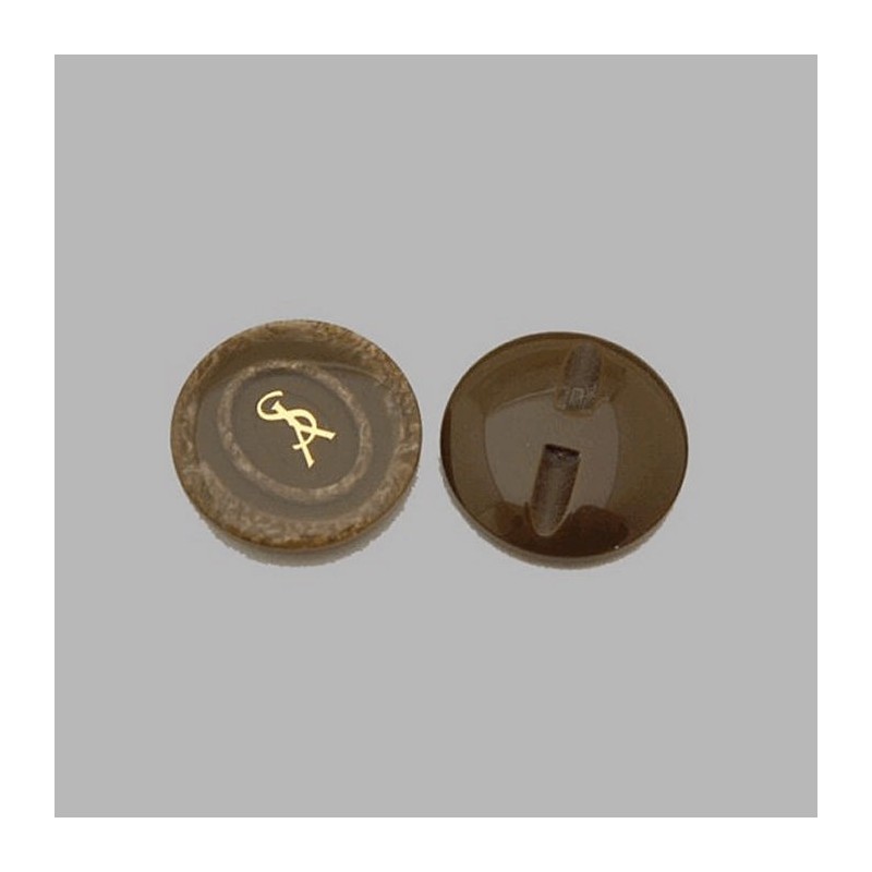 bouton pour la couture teinte de couleur verte Dm 30 mm