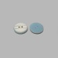 Button with stripes light bleu 20 mm