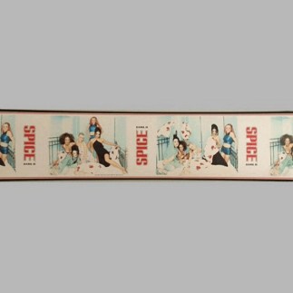 Bordure de papier peint Spice girls 17 cm x 5 mètre