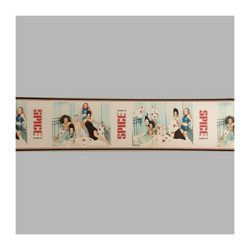 Behangrand Spice girls 17 cm x 5 meter