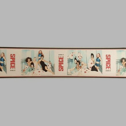 Bordure de papier peint Spice girls 17 cm x 5 mètre