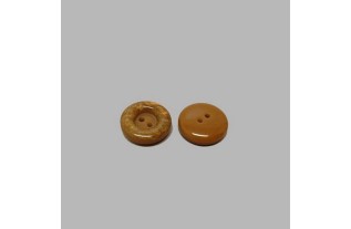 Marbre look brun clair bouton 17 mm