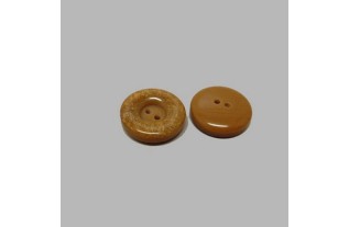 Marbre look brun clair bouton 22 mm