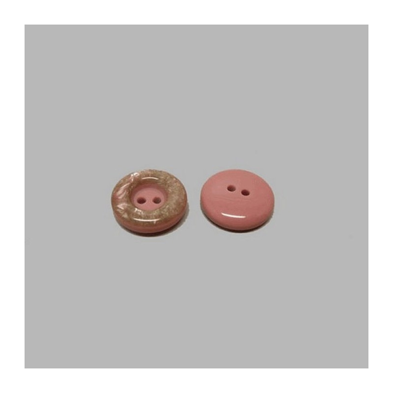 Marble look light purple button 17 mm