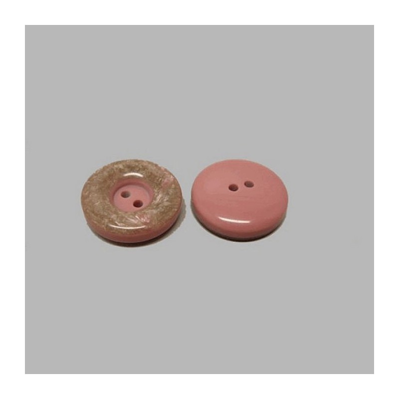 Marbre look violet clair bouton 22 mm