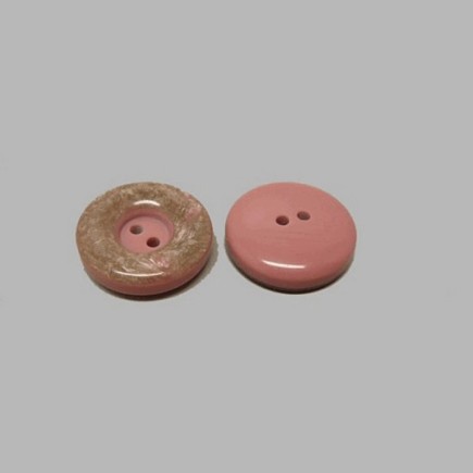 Marble look light purple button 22 mm