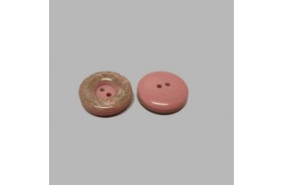 Marble look light purple button 22 mm