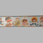 Wallpaper border clown 17 cm x 5 meter