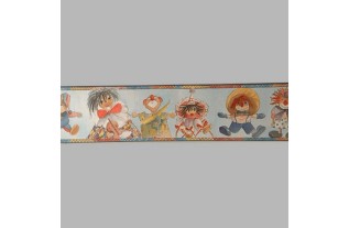 Bordure de papier peint clown 17 cm x 5 mètre