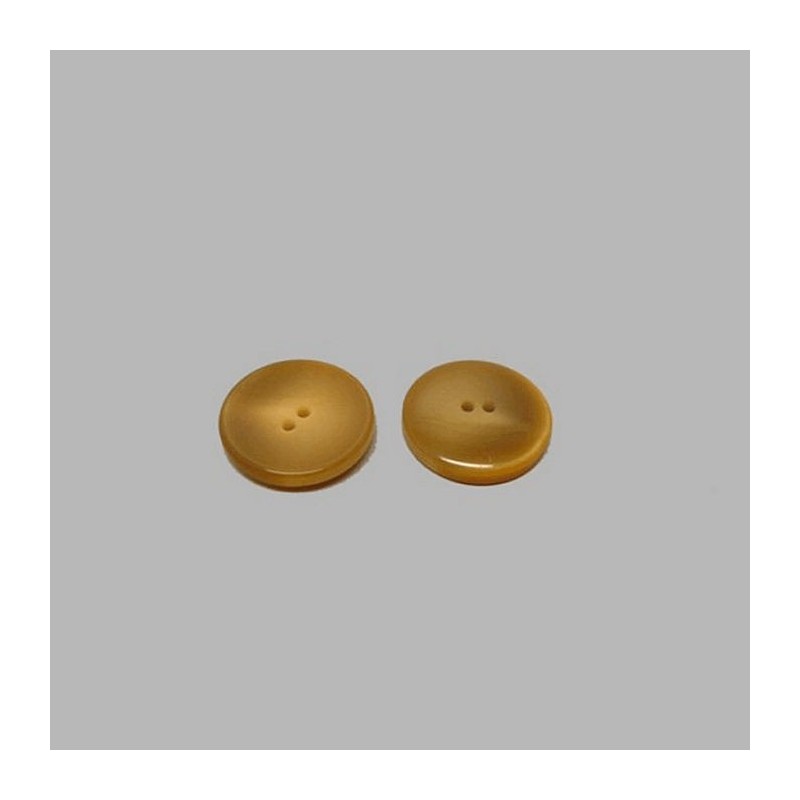 Bouton brun 17 mm