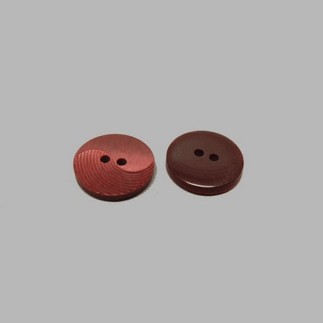 Bouton vagues bordeau 20 mm