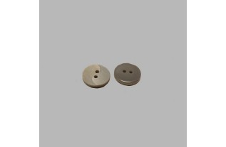Bouton vagues gris 15 mm