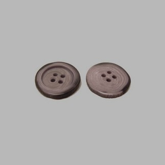 Bouton tacheté violet foncé 22 mm