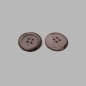 Bouton tacheté violet foncé 22 mm