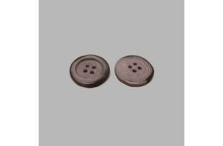 Bouton tacheté violet foncé 22 mm