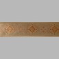 Bordure de papier peint diamond chic or/verte 17 cm x 5 mètres