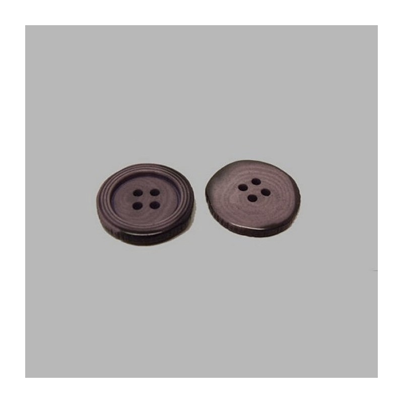 Bouton tacheté violet 22 mm