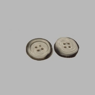 Button mottled grey 22 mm